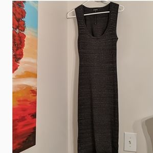 Grey midi express dress
